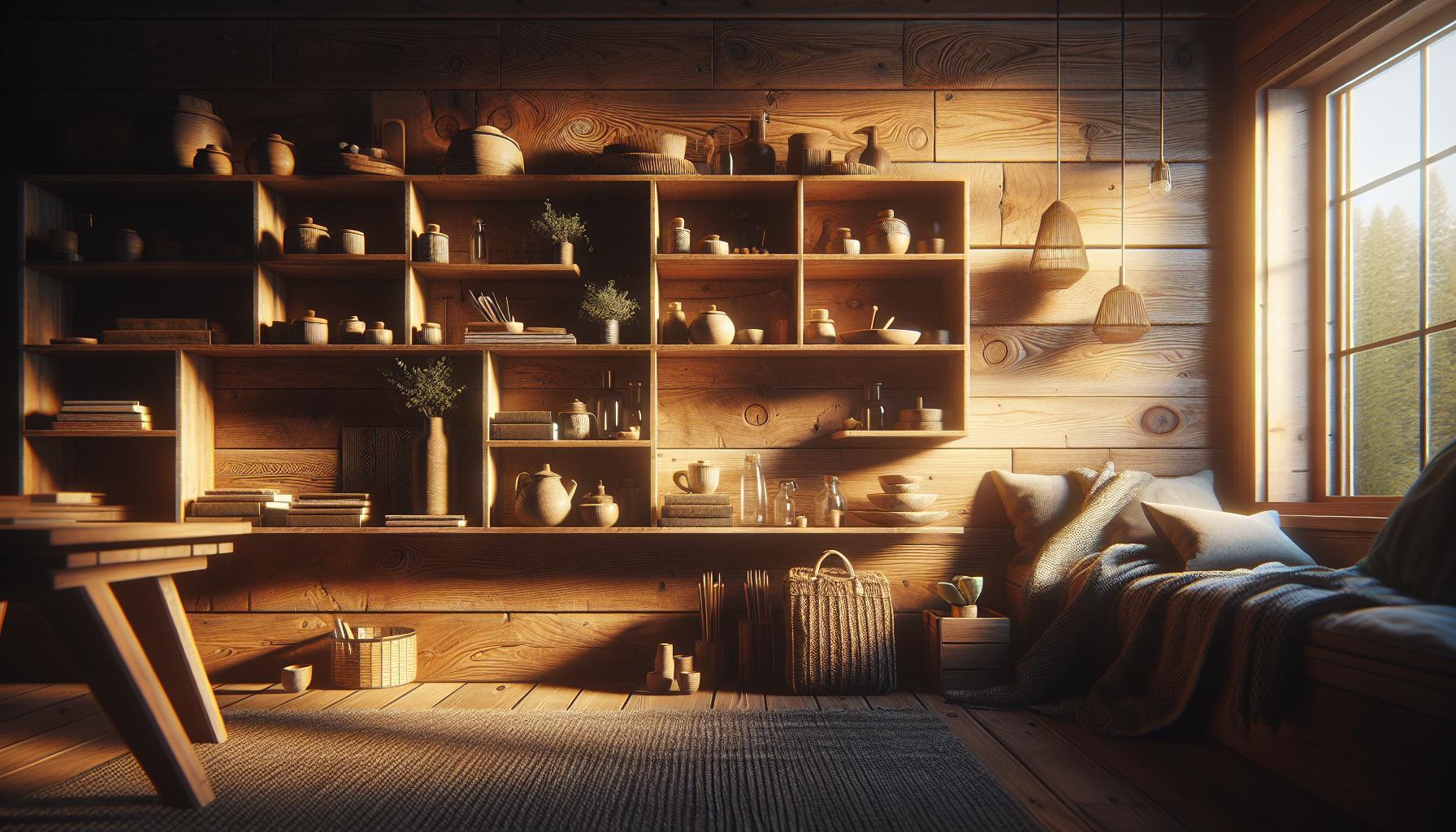 Repisas de madera rústicas Pinterest: Encuentra inspiración única y cálida