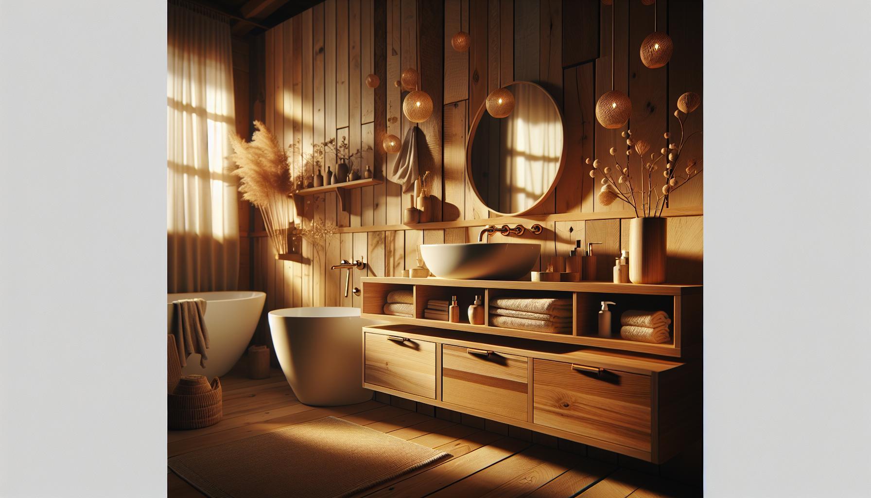 Muebles flotantes para baño: Elegancia y orden sin ocupar espacio extra
