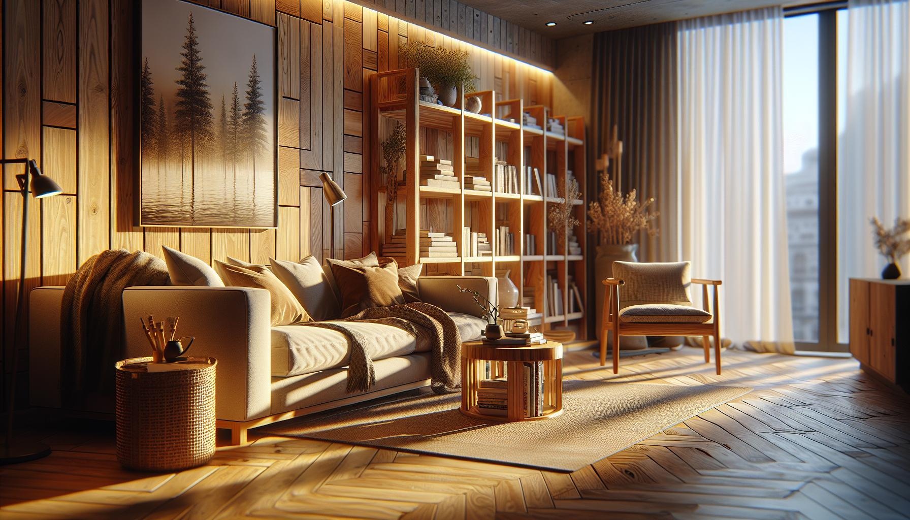 Modelos de esquineros de madera para sala: Ideas modernas y acogedoras