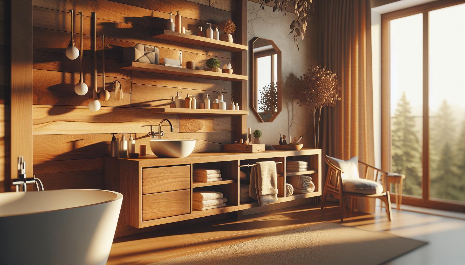 Repisas flotantes para baño: Elegancia y funcionalidad en tu espacio