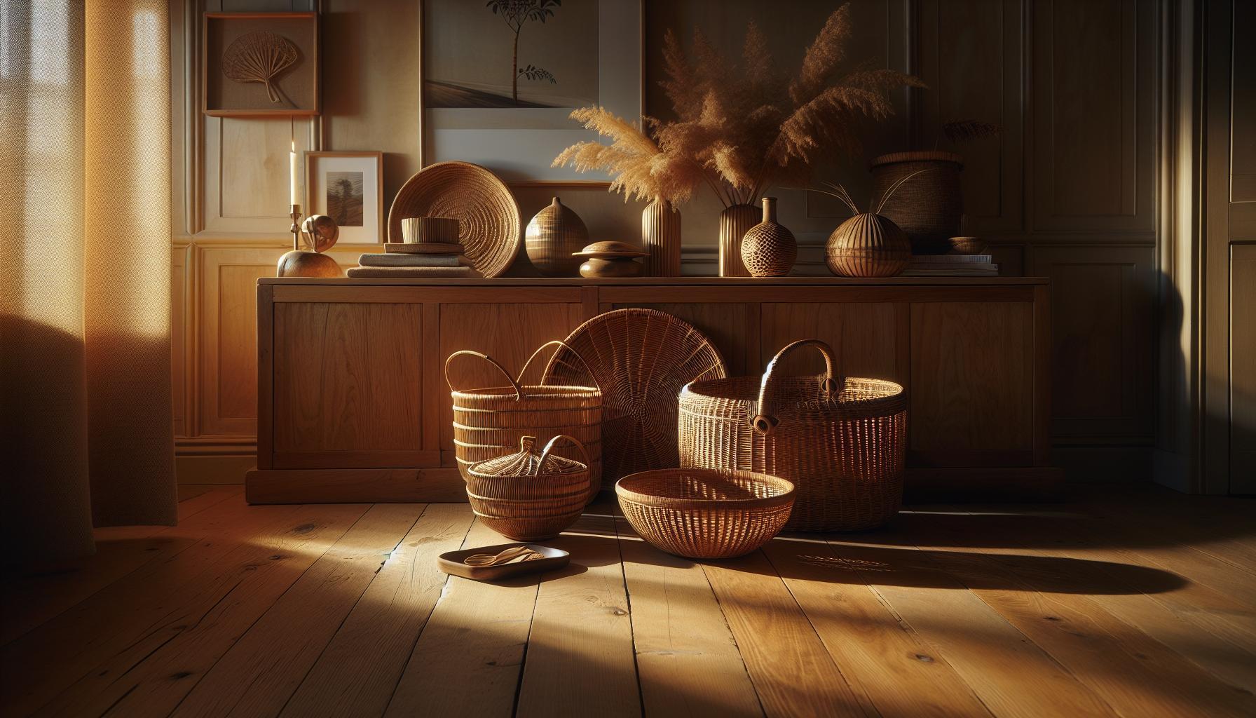 Imágenes de canastas: Inspírate en estilos naturales y funcionales en decoración