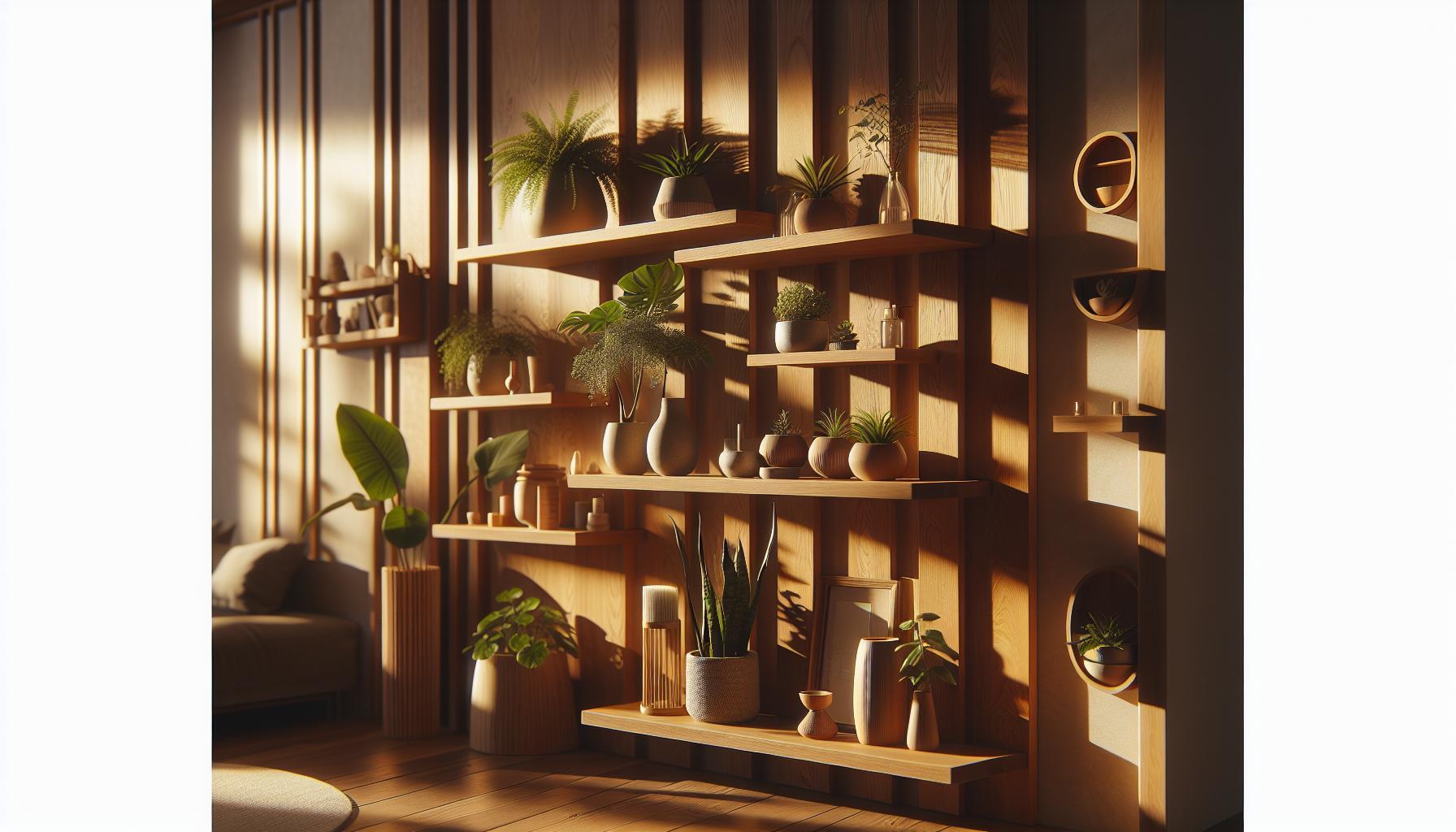 Repisas de madera para plantas de interior: Exhibe tu jardín con elegancia