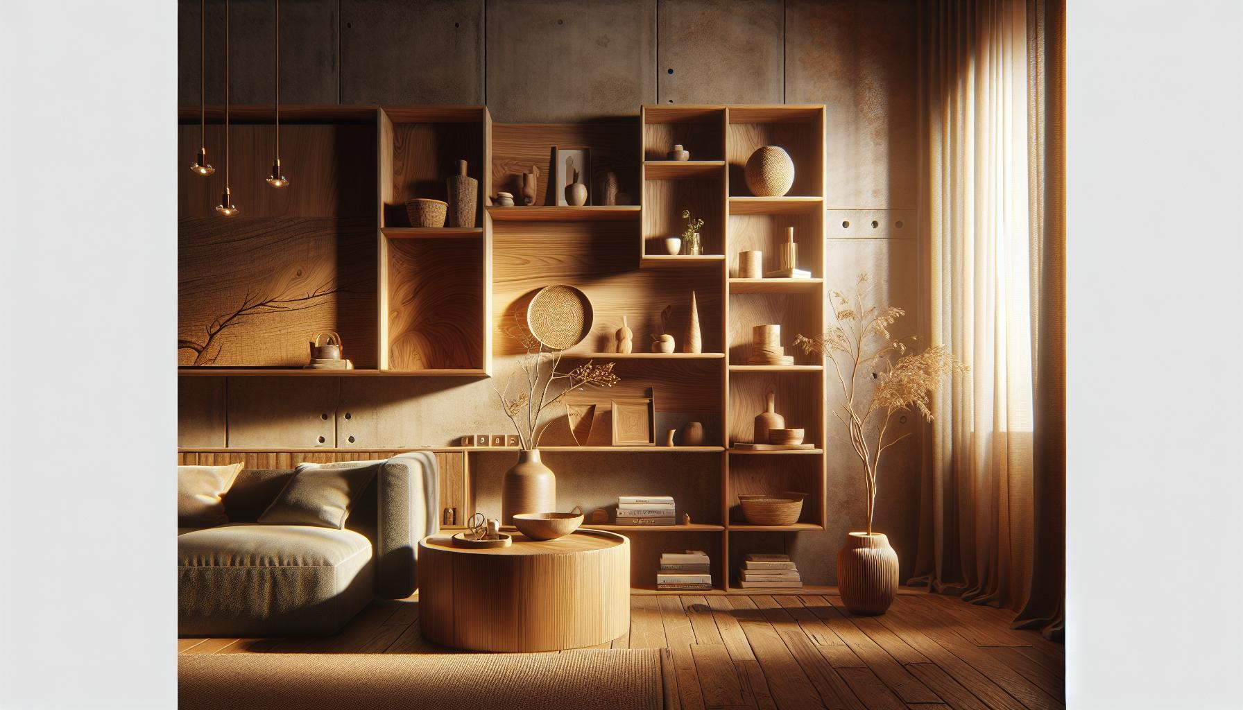 Estantes para habitaciones: Soluciones versátiles y elegantes