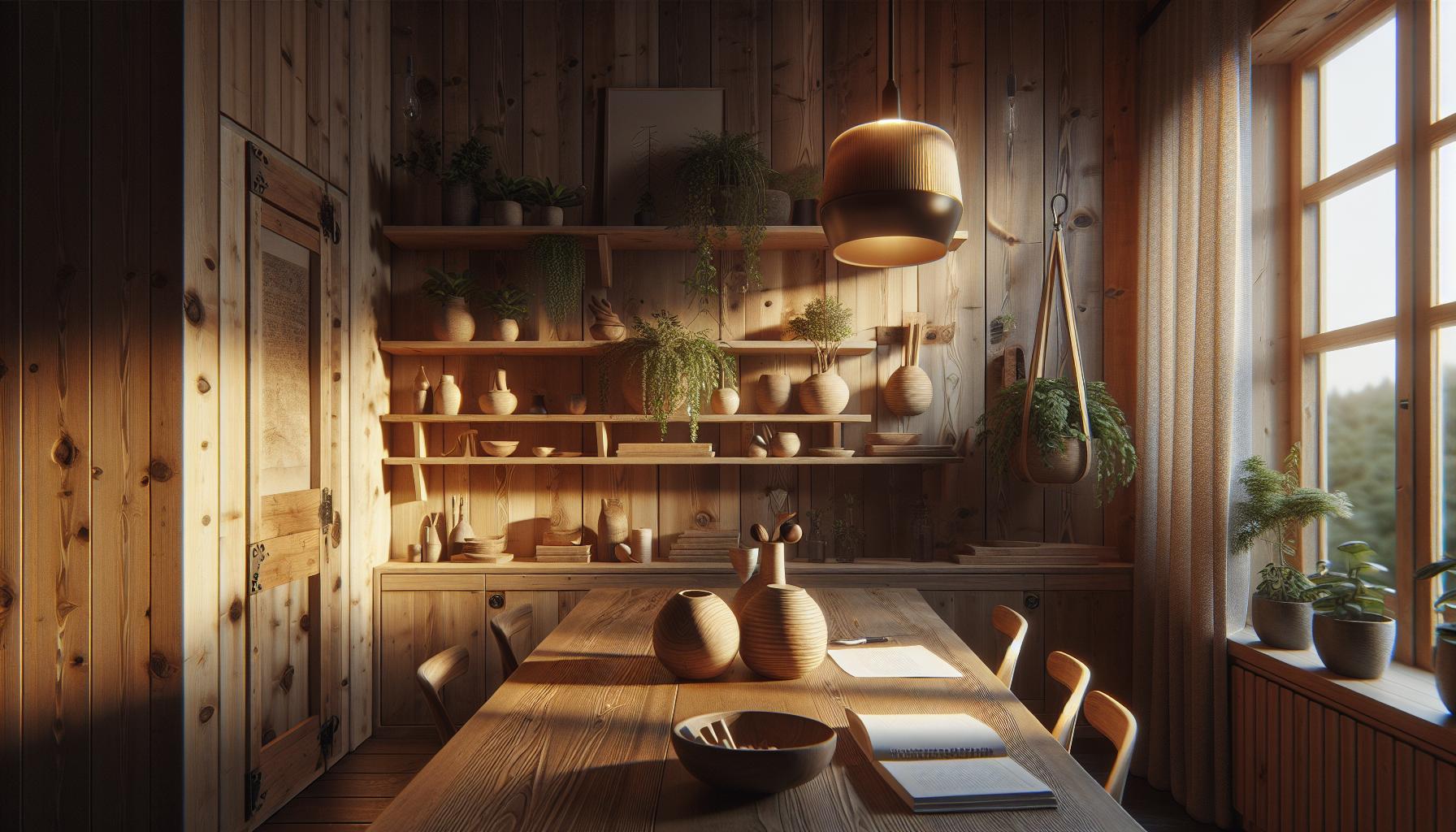 Beneficios de los estantes colgantes en el diseño interior