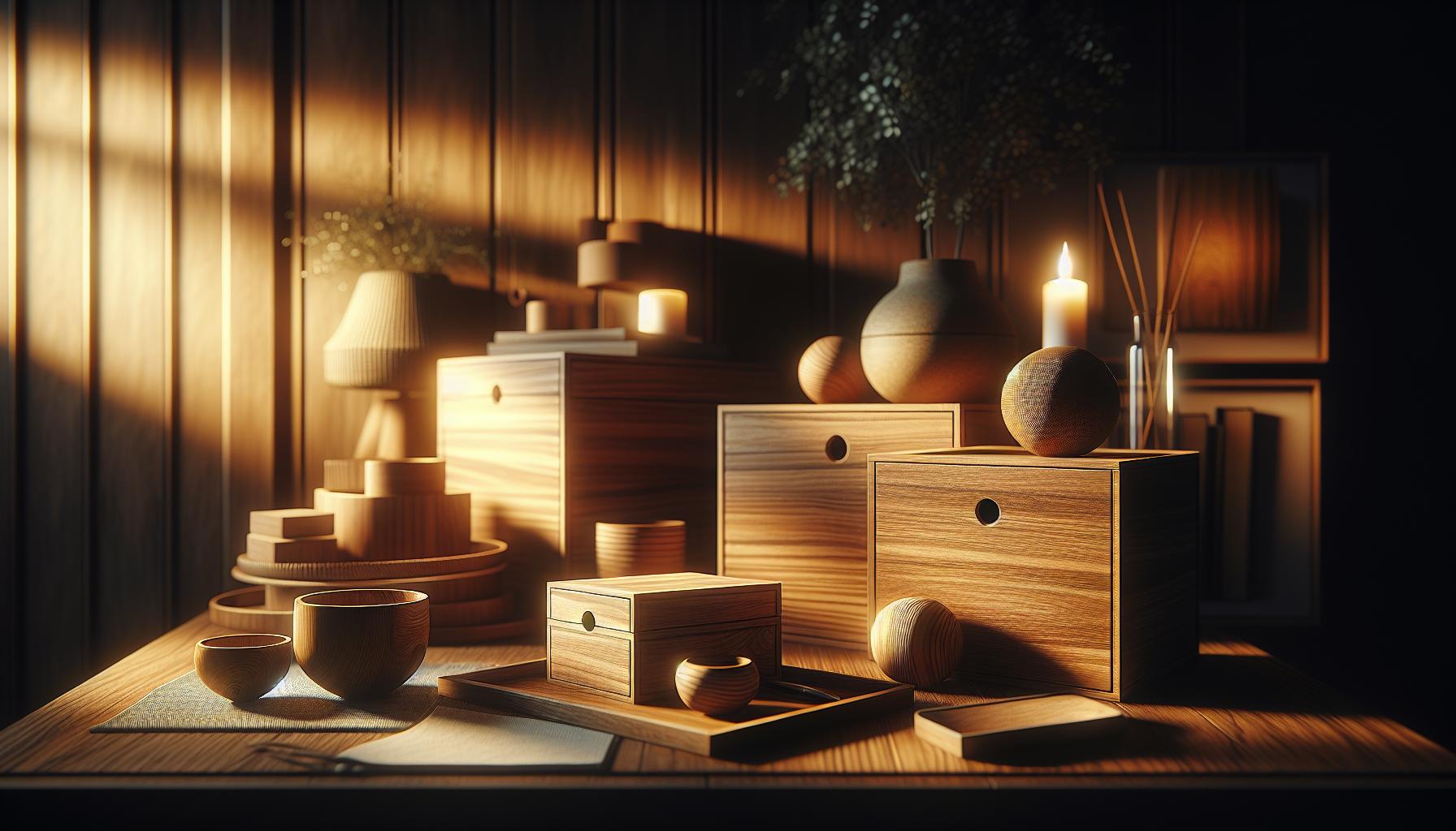 Cajas de Madera:‌ Arte y Funcionalidad en​ Cada Rincón de Tu Hogar