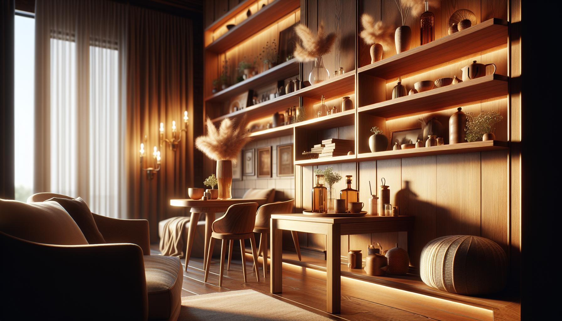 La Versatilidad⁣ de las ⁢Repisas de ‍madera‌ en la Decoración ​Actual