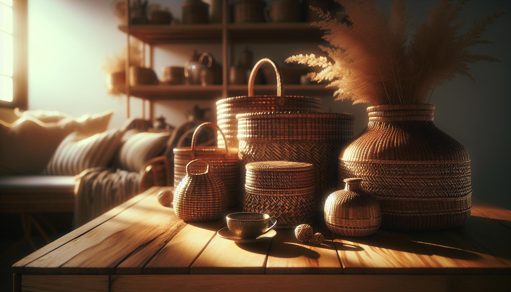 1. La Magia⁣ de las Canastas en ⁣el Hogar:⁢ funcionalidad y ‌Estilo