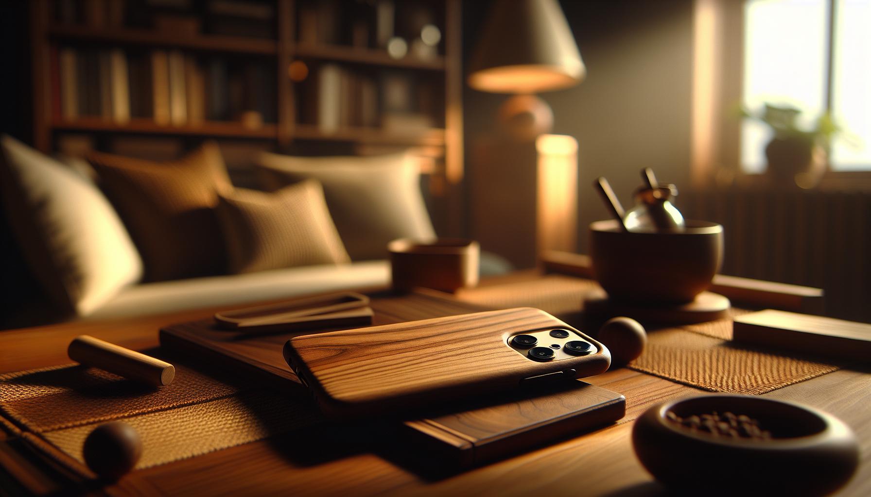 2. Estilos modernos: Fundas de celular de madera que marcan tendencia