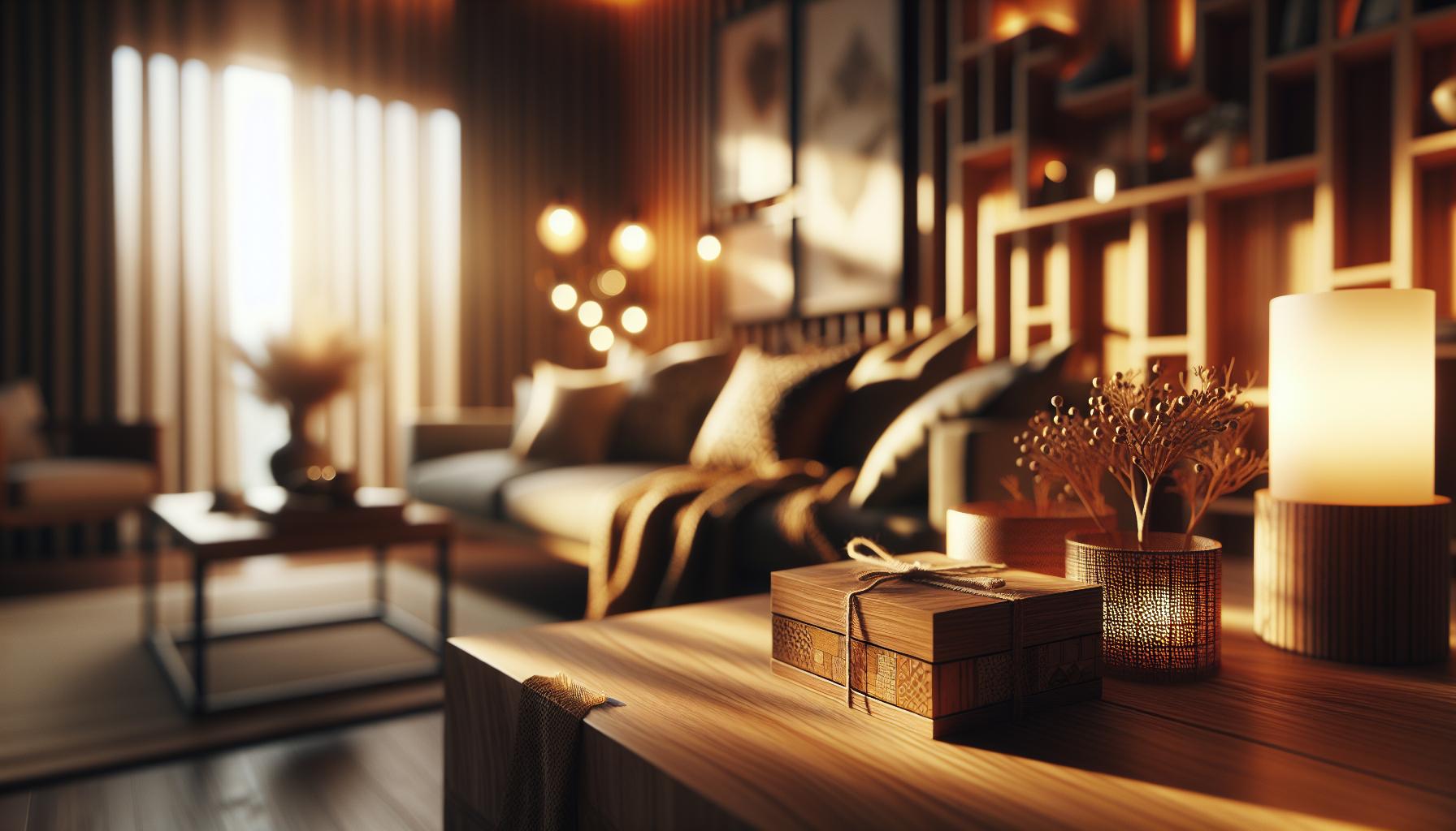 Transforma tus espacios: Ideas creativas para usar cajas de madera decoradas ​en el hogar