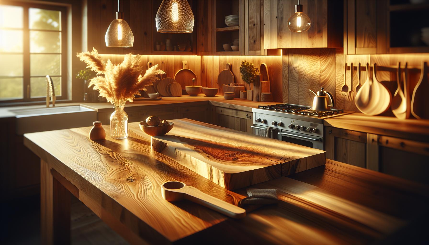 4. ‍Sostenibilidad y estética: La madera ‍como opción ecológica ⁢para tu cocina