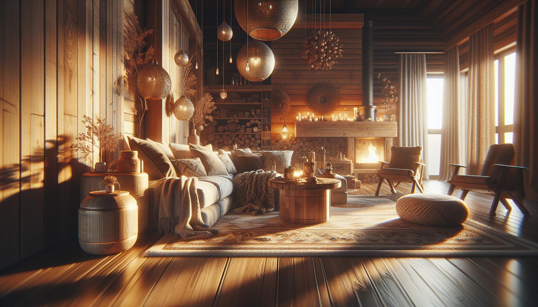 La magia de los adornos de madera: Añadiendo calidez a tu sala de estar