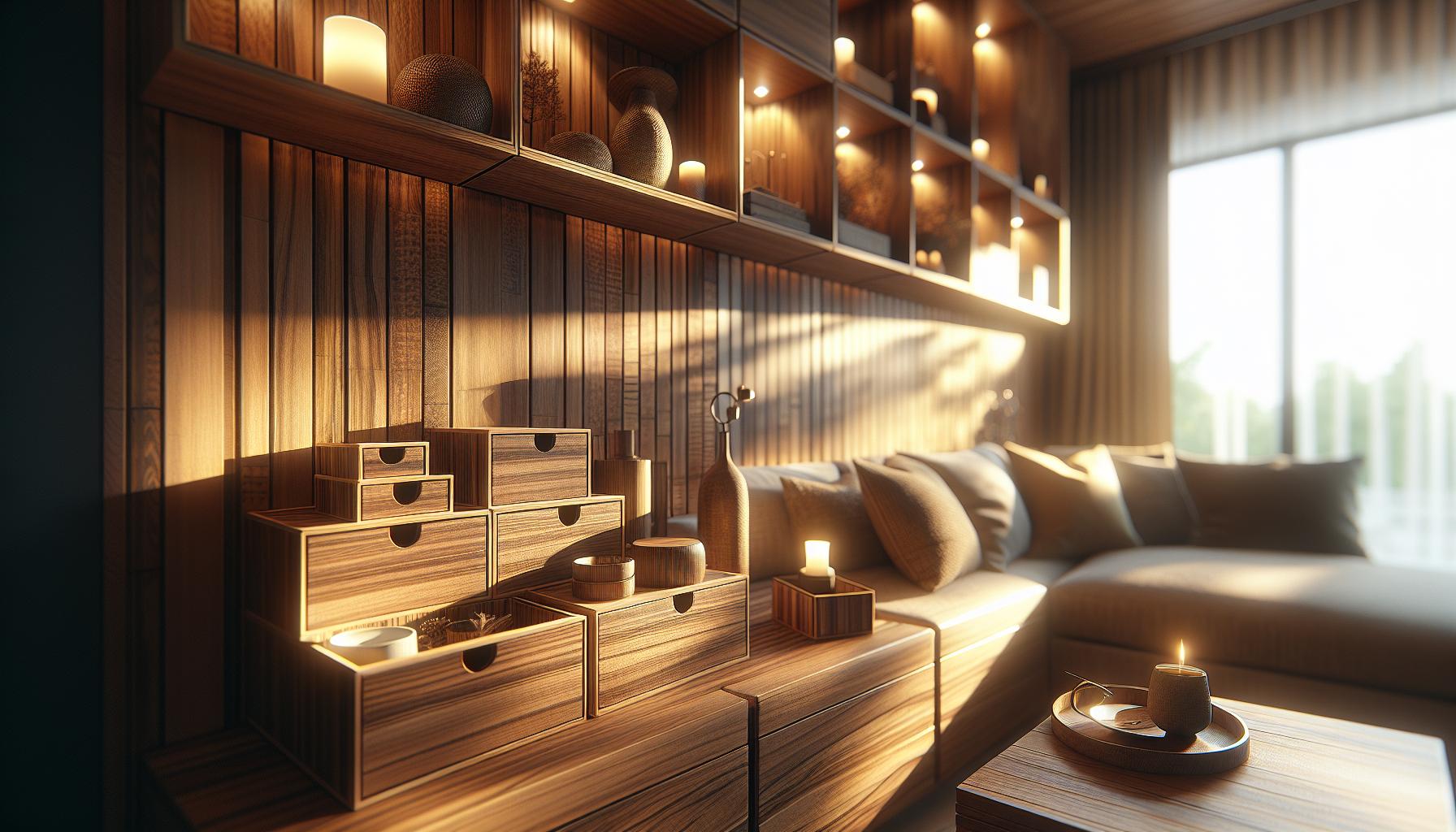 2.Ideas​ versátiles: Cajas como⁤ organizadores y piezas⁤ decorativas