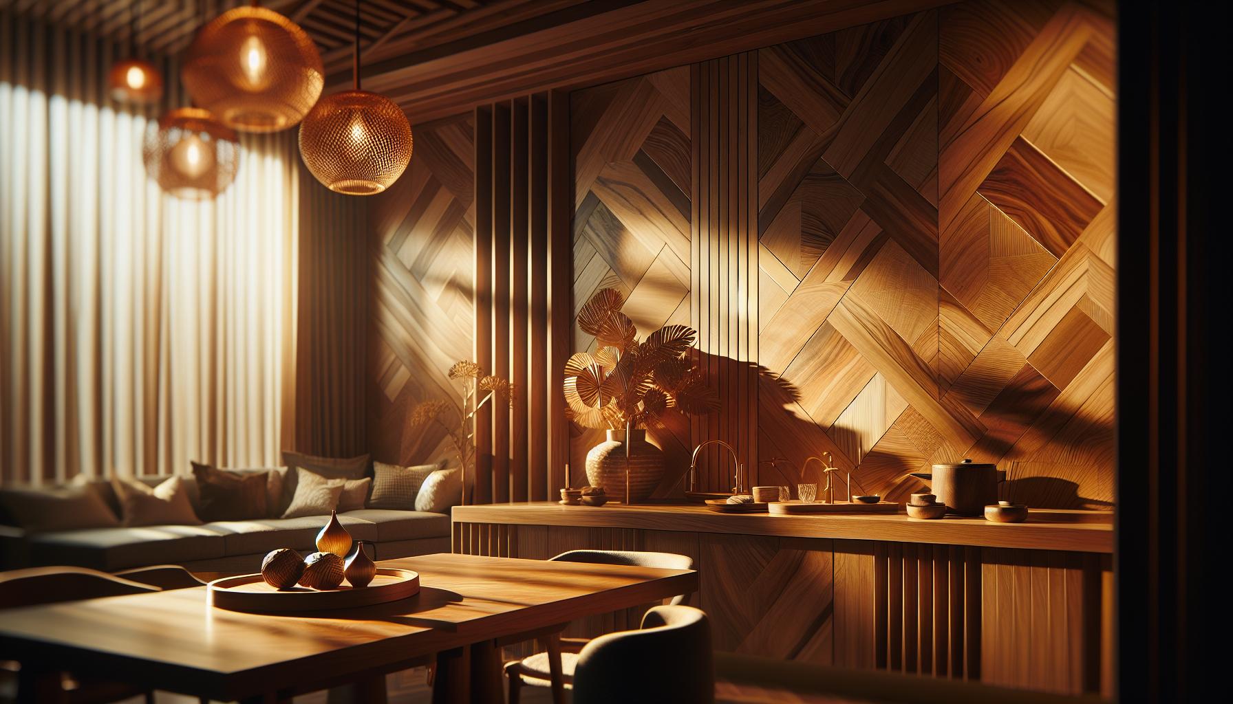 1. El​ Encanto de ​la Madera: ¿Por qué Elegir Decoraciones Naturales ‌para tus Paredes?