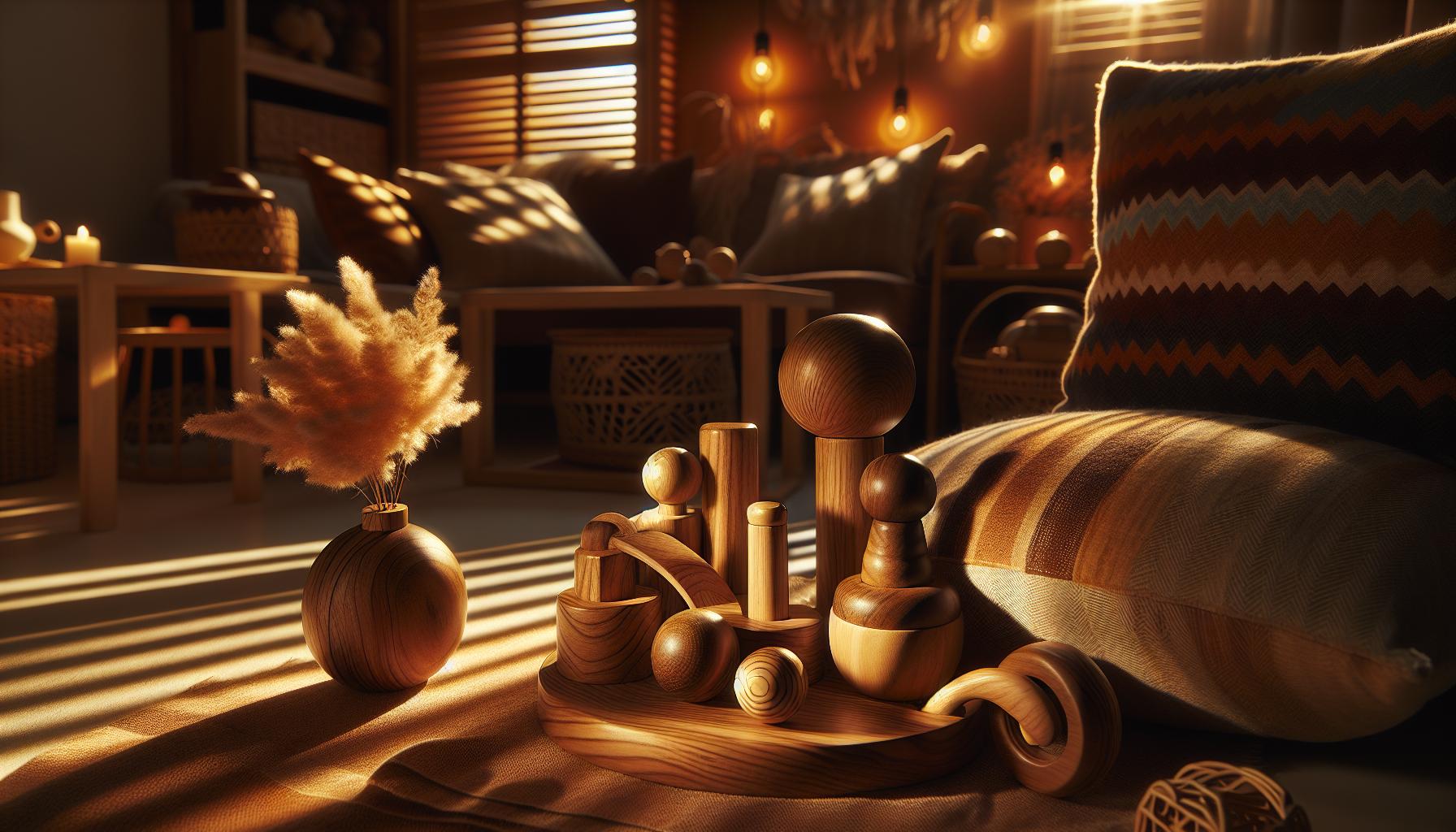 Sostenibilidad en el Juego: Beneficios Ambientales de los Juguetes de Madera